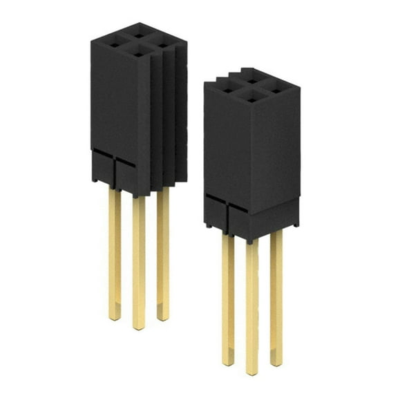 Pack of 3 ESQ-105-23-G-D Connector Socket 10 Position 0.1 Gold PCB :RoHS
