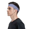 thumbnail image 2 of Balery Porcelain Chinaware Sports Headbands for Men,Moisture Wicking Workout Headband, Sweatband Headbands for Running,Cycling,Football, 2 of 9