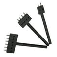 thumbnail image 3 of Leather Prong Punch, Leather Hole Punch Tool Smoothly Handle Heat Treatment High Hardness  For DIY Project For Leather Crafting, 3 of 8
