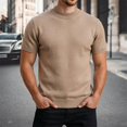 thumbnail image 2 of CONZONE Mens Base T-Shirts Short Sleeve Knit T Shirts for Men Casual Crew Neck Solid Color Lightweight Tees Soft Cozy Athletic Tops, 2 of 6