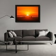 thumbnail image 3 of Keren Wang 24x17 Black Modern Wood Framed Wall Art Titled - Africa Impression, 3 of 6