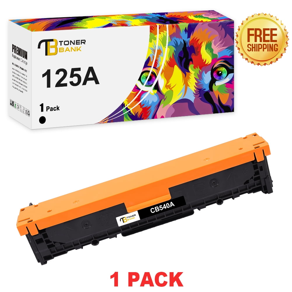 Toner Bank Compatible 125 A Toner Cartridge Replacement for HP 125A CB540A High Yield 1-Pack) - Walmart.com