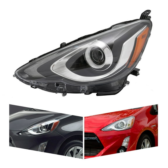 Headlight LED Left Driver For 2015-2017 Toyota Prius C