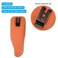 thumbnail image 5 of Uxcell Leather Garden Pruner Sheath Bypass Pruners Pouch Protective Case Scabbard Cover Black Brown 2Pcs/1Set, 5 of 5