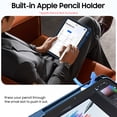 thumbnail image 5 of Fintie 360 Degree Rotating Case for iPad A16 11th Generation 11" (2025) & iPad 10th Gen 10.9" (2022), Clear Stand Cover with Pencil Holder, Navy Blue, 5 of 9