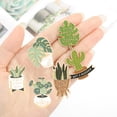 thumbnail image 4 of Minnieouse Broches de cactus de dibujos animados, joyería suculenta, alfileres de solapa esmaltados, insignias para mochila, adornos para abrigo de ropa Accesorios de disfraces XZ3281 Minnieouse AP010032-04, 4 of 6