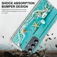 thumbnail image 3 of Rosebono Compatible With Samsung Galaxy A16 Case, Crystal Clear Frame Graphics Design 3-Layer Hybrid Case For Samsung Galaxy A16 (Starfish), 3 of 4