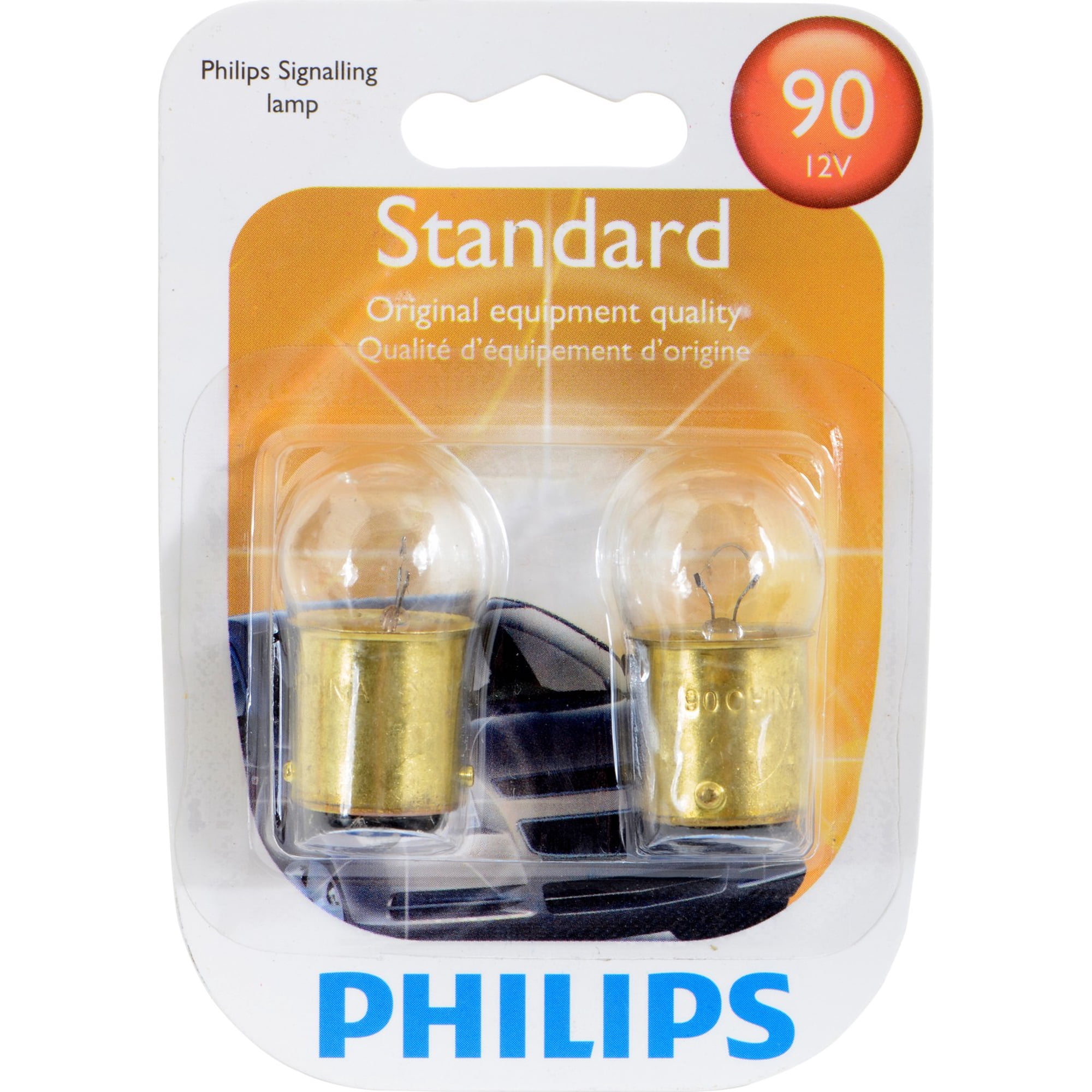 Philips Standard Miniature 90, Pack of 2