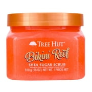 Tree Hut Bikini Reef Shea Sugar Exfoliating & Hydrating Body Scrub, 18 oz.
