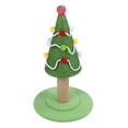 thumbnail image 1 of Christmas Tree Cat Scratching Post, Christmas Cat Tree Tower, Sisal Rope Cat Tower, Base stable, Cat Tree Scratch Post, Scratcher Post, pour les chats intérieurs à la maison, 1 of 7