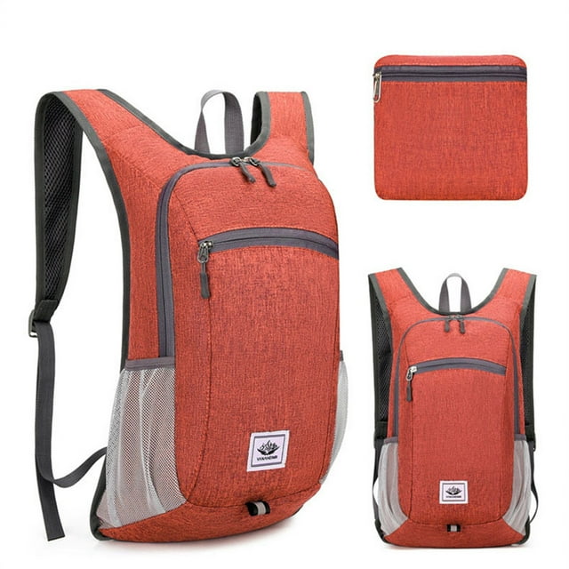 Meitianfacai Sac à Dos de Randonnée 15 L Ultraléger Léger Pliable Randonnée Eau Sac de Jour Pliant pour Voyage