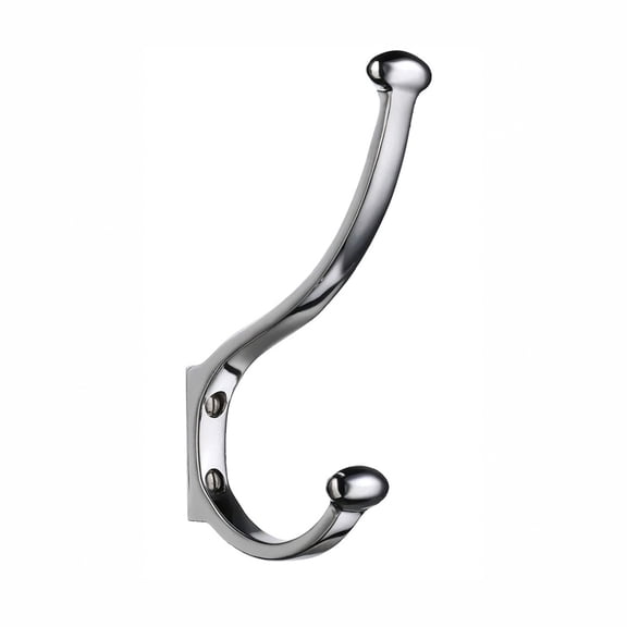 Classic Coat & Hat Hook 6" Polished Chrome
