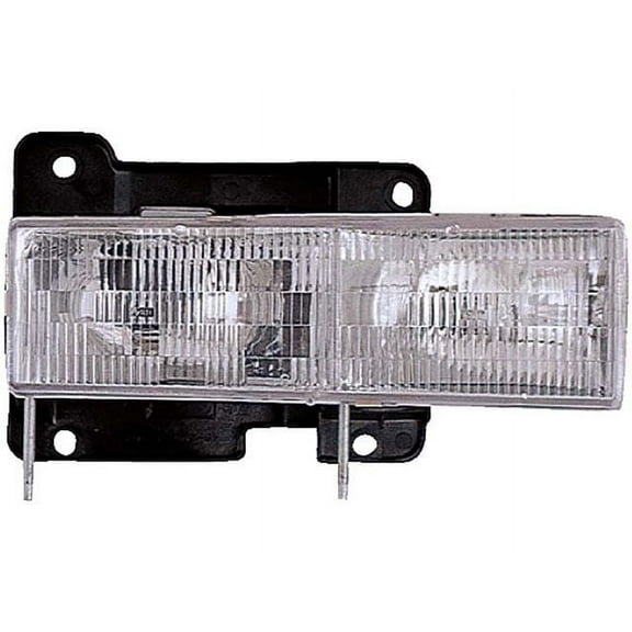 Left Headlight Assembly - Compatible with 1994 - 1999 GMC C1500 1995 1996 1997 1998