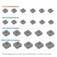 thumbnail image 4 of 10*16 mm 10x16 mm PK1016 150UH 220UH 330UH 470UH 2P 2 pines enchufable H Inductancia de cable de cobre Inductor de potencia con conductores radiales DIP, 4 of 4