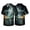Blue, variant on Halloween Scrub Tops for Men Stretchy Vneck Short Sleeve Spooky Printed Shirts 2026 Halloween Medical Plus Size Scrub T Shirts