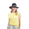 thumbnail image 2 of Chicheadwear Womens 100% Paper Panama Hat W / Rhinestone Band - Pink ChicHeadwear Sombrero para el sol, 2 of 2