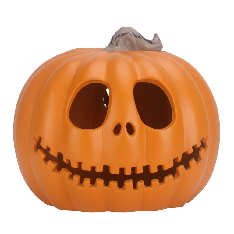 pumpkin VTG 95 Trendmasters 4 Light Up Foam Pumpkins Jack-O-Lantern