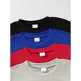 thumbnail image 5 of PureChapter 4 Pack Boys T Shirts Short Sleeve Crewneck Graphic Tees Set for Big Boys Summer Clothes, 5 of 8