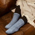 thumbnail image 4 of Tough Land Slipper Socks for Women with Grippers Non Slip, Sherpa Lined Slipper Socks, 4 of 4