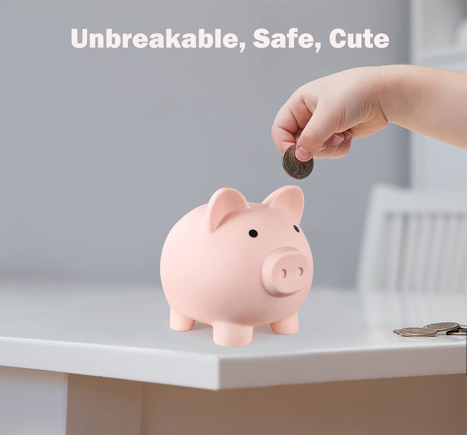 Unbreakable piggy deals bank