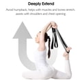thumbnail image 4 of Yoga Strap w/Adjustable D-Ring Buckle - General Fitness, Flexibility and Physical Therapy, 4 of 5