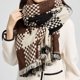 thumbnail image 5 of Bufanda de invierno, Bufandas cálidas, Accesorios para clima frío, Bufandas con flecos, 5 of 5