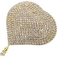 thumbnail image 4 of Sparkly Rhinestones Metal Chain Nipple Cover with Tassel, Reusable Adhesive Pasties Sexy Bra Body Chain, 4 of 13