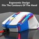 thumbnail image 3 of Ratón Inalámbrico para Juegos Dispositivo Múltiple de Color Rgb Ajustable de 4 Velocidades Dpi Adecuado para la Programación Macro Conexión Usb Personalizada con Cable Ratón para Juegos con Cable, 3 of 7