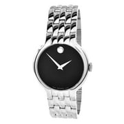 Movado Classic Black Dial Stainless Steel Mens Watch 0606337