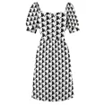 thumbnail image 6 of Poodles all over ! Sleeveless Dress chic and elegant woman dress women's summer dresses 2024, 6 of 7