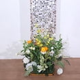 thumbnail image 5 of BalsaCircle 8 feet Silver Payette Sequin Double Sided Open Arch Fitted Backdrop Stand Cover Party Events Decorations, 5 of 8