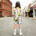 thumbnail image 3 of Grblisyd Back to School Girls Two Piece Sets Short Sleeve Tshirts Back to School Summer Outfits Size 6-14, 3 of 5