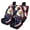 The American Flag and Eagle Design, variant on Pzuqiu Vibrant Dragonfly and Blooms Car Seat Covers 3 PCS Car Seat Covers Full Set Interior Interior Decor Suitable for Truck Sedans