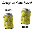thumbnail image 4 of Yellow Tennis Balls Watercolor Drink Beer Soda Insulated Sleeve Holder Can Cooler Hugger, 4 of 7