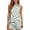 Green, variant on Bigetiay Women's Crew Neck Tank Top and Shorts Two Piece Set with Pockets, Size M
