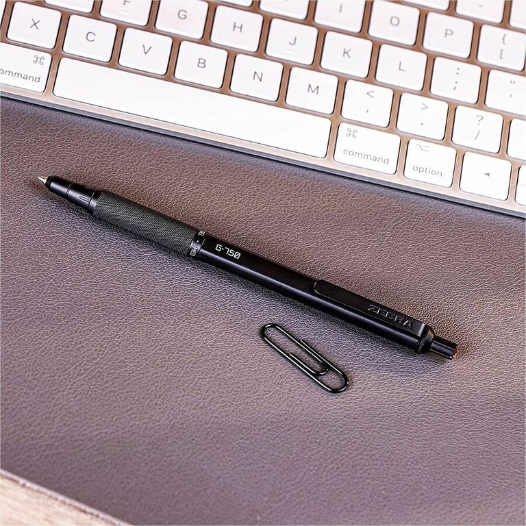 Zebra G-450 & G-750 Gel Pen Refills - 0.7mm Black, Rapid Dry Ink, For G-Series Pens