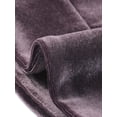 thumbnail image 5 of DARING DIVA Women's Velvet Open Front Cropped Bolero Cardigan XS Mauve, 5 of 6