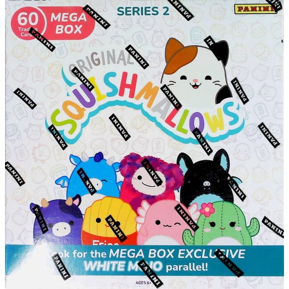 2025 Panini Original Squishmallows Series 2 Factory Sealed Mega Box 60 Cards