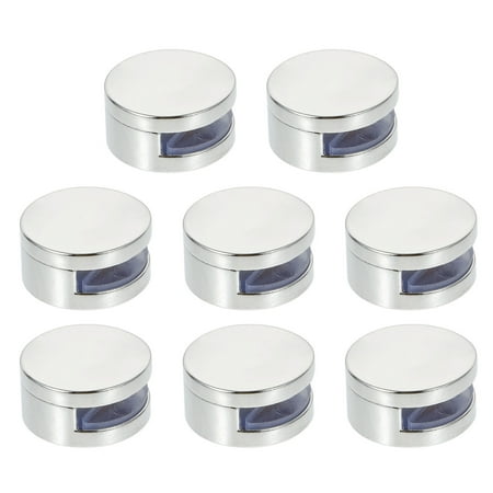 

8pcs Mirror Clips Mirror Glass Brackets with Screws Mirror Hanging Clips