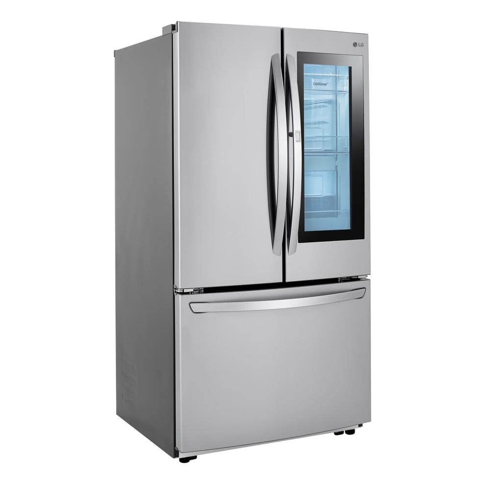 Lg Lfcc23596 36" Wide 22.6 Cu. Ft. Energy Star Rated French Door Refrigerator - Stainless - image 2 of 7