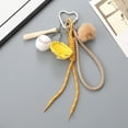 thumbnail image 6 of Cute Bag Charm Pendant Keyring Plush Ball Baseball Braided Rope Keychain Bag Charm for Backpack Purse Handbag Decoration, 6 of 10