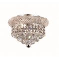 thumbnail image 1 of Elegant Lighting Primo 10" 3 Light Elegant Crystal Flush Mount, 1 of 1
