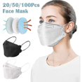 thumbnail image 2 of 10/20/50/100pcs mascarilla facial mascarilla de seguridad para adultos y mayores niños ligero cómodo kaili Sencillez, 2 of 2