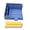 Blue B, variant on Ruanlalo Note Holder with Templates Weekly Planner Notepad Plastic Memo Pad Organizer And Phone Stand for 3x3 Inch Notes Desktop Accessory