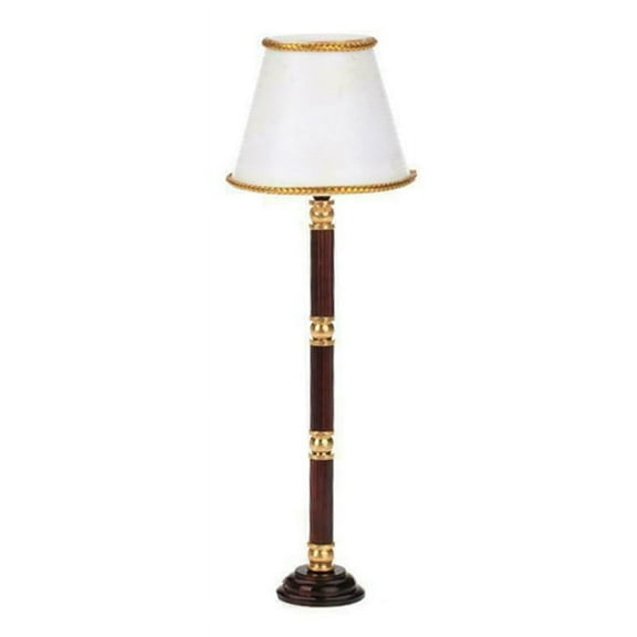 1/12 Dollhouse Miniature LED Light Floor Lamp Battery Powered Switch Wireless Operated