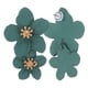 thumbnail image 2 of Pendientes de flores, hermosos y decorativos, con forma de gota, para mujer (verdes), 2 of 6