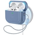 thumbnail image 1 of Funda para AirPods 4 ESR Orbit Hybrid con protección contra caídas, color azul oscuro, 1 of 9