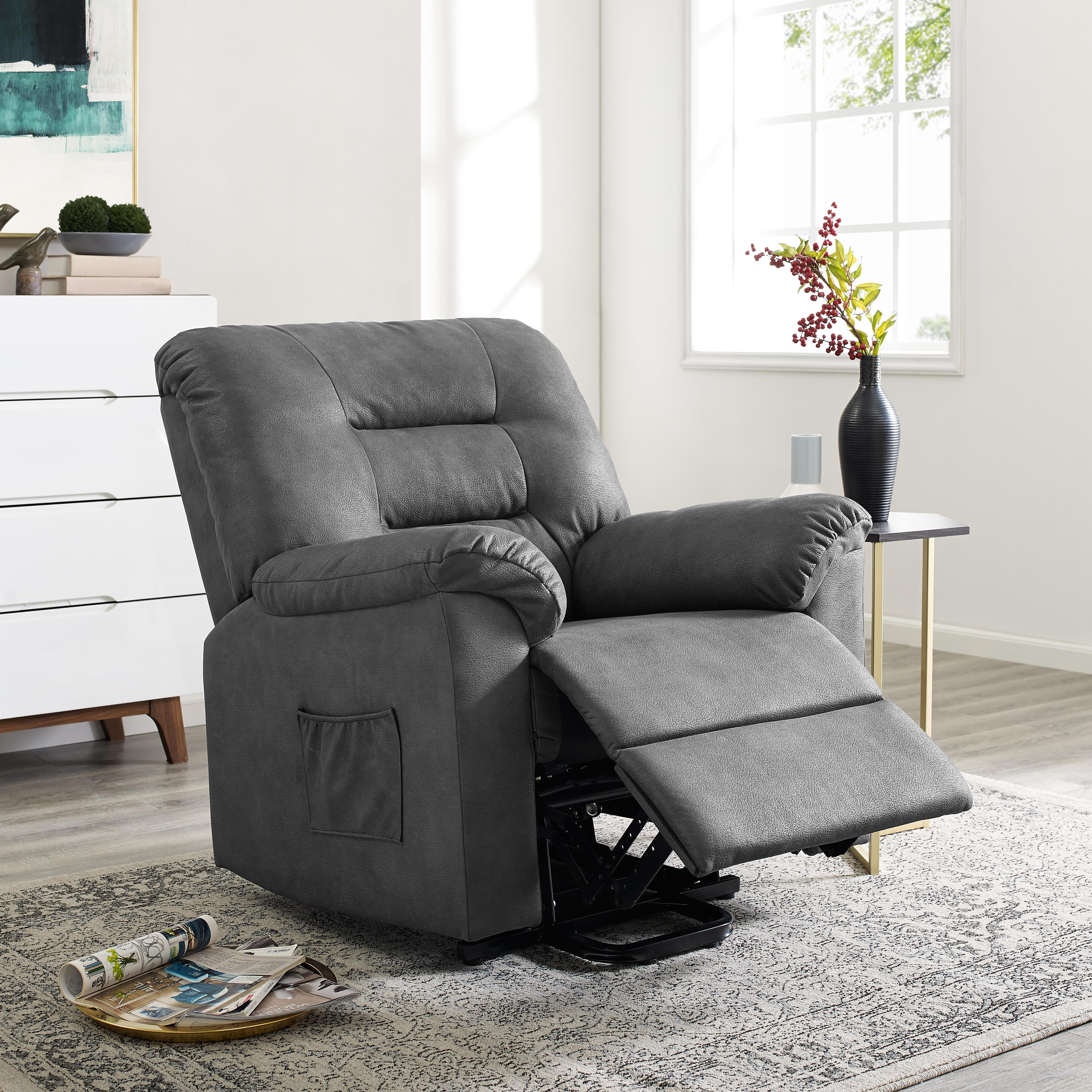 fayette power lift recliner chair lift chair for elderly with remote naomi homecolorgray
