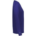 thumbnail image 5 of Holloway 3XL Ladies Momentum Long Sleeve Tee Purple (hlw) 222824, 5 of 5