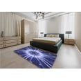 thumbnail image 4 of Ahgly Company Indoor Rectangle Patterned Sky Blue Dress Blue Area Rugs, 7' x 9', 4 of 6